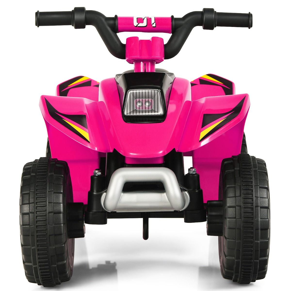 Quad Buggy Electrique Pour Enfant 6 V 4,5 Km-H MAX Voiture Pour Enfants De 3 Ans+ Blanc/Bleu/Noir/Rouge/Rose